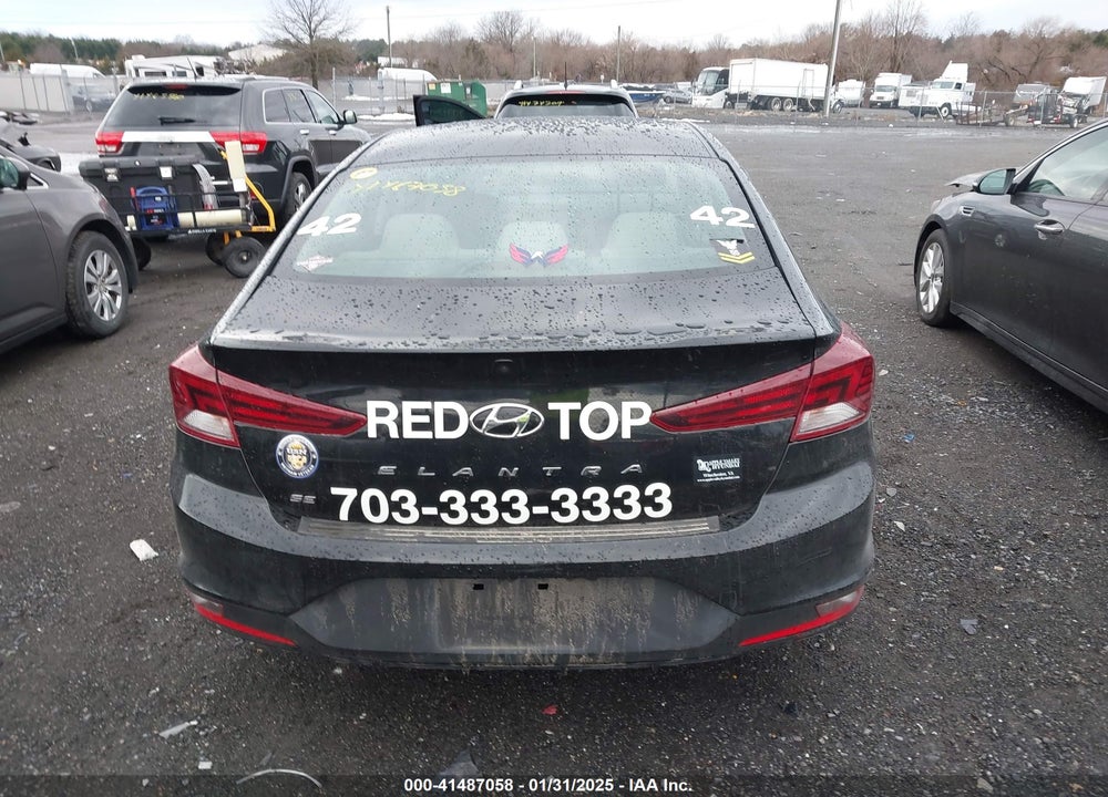2020 HYUNDAI ELANTRA VIN: KMHD74LF2LU977069