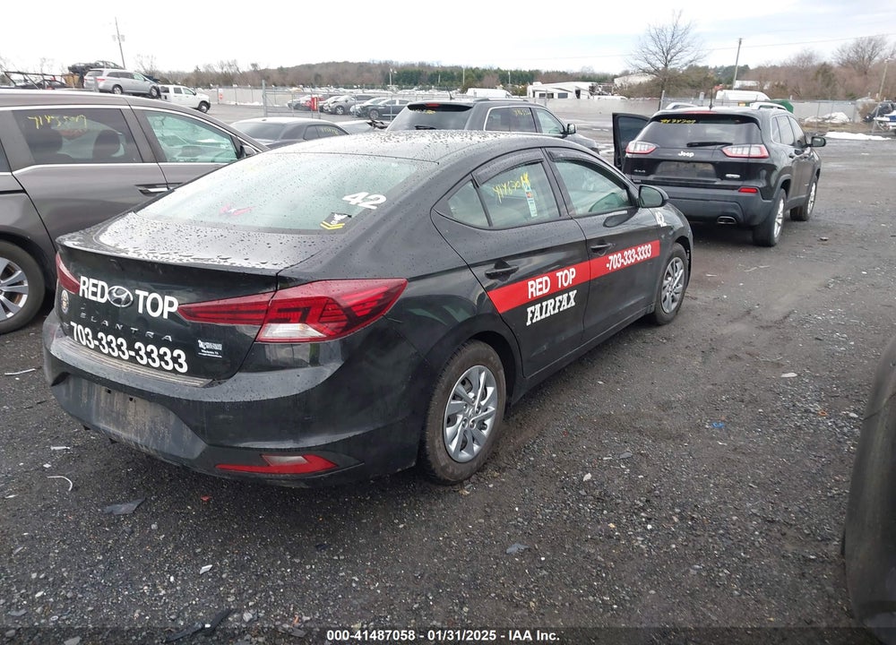 2020 HYUNDAI ELANTRA VIN: KMHD74LF2LU977069