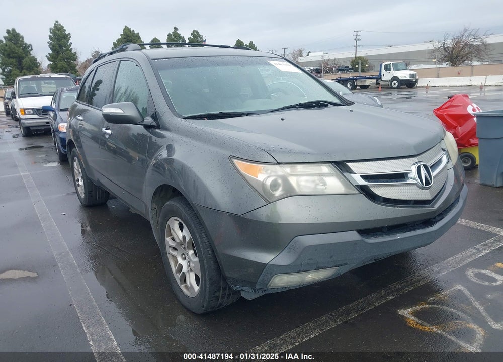 2008 ACURA MDX TECHNOLOGY PACKAGE VIN: 2HNYD28418H506822