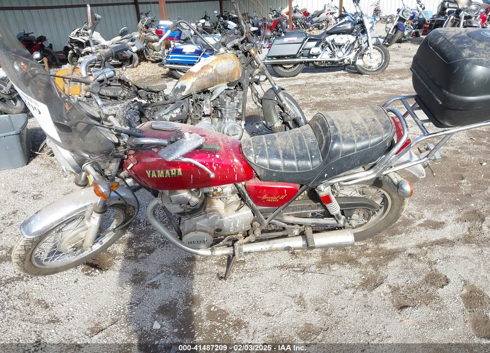 1981 YAMAHA SR400 VIN: 4R5003037