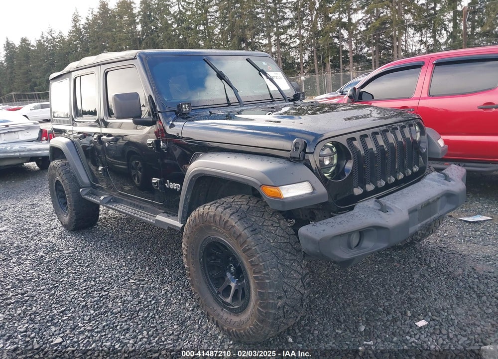 2018 JEEP WRANGLER UNLIMITED SPORT 4X4 VIN: 1C4HJXDG9JW152387