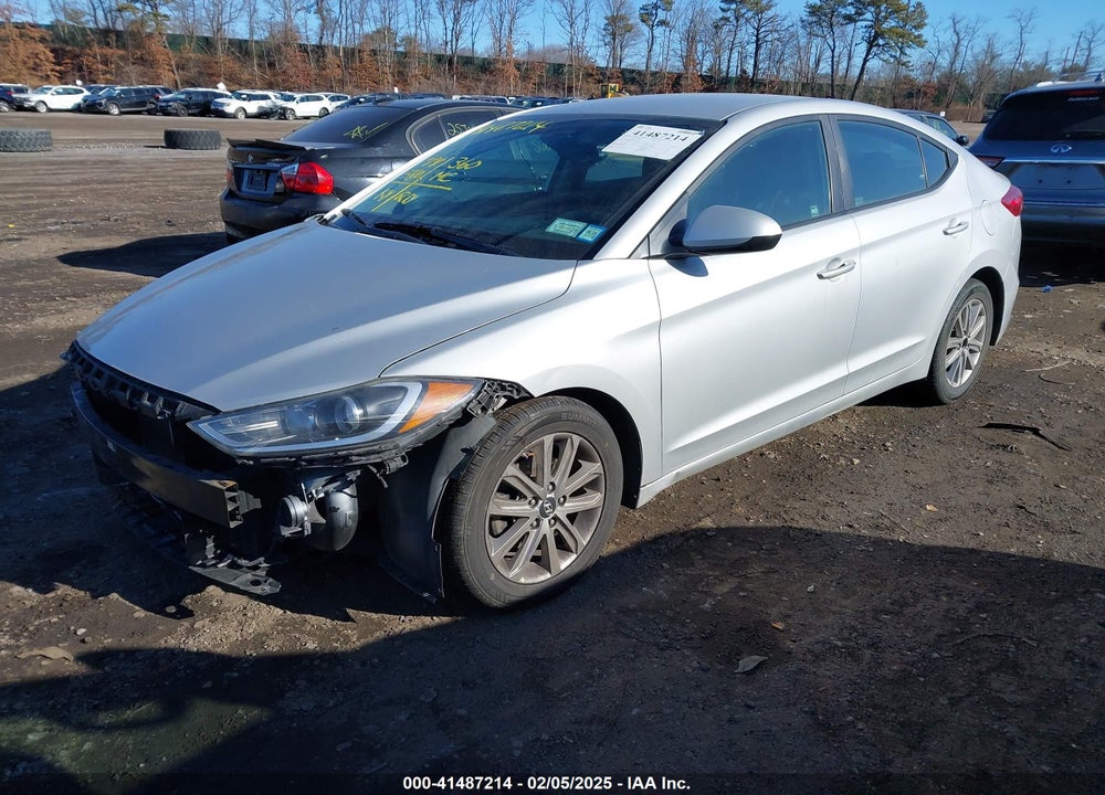 2017 HYUNDAI ELANTRA SE VIN: KMHD84LF0HU214276