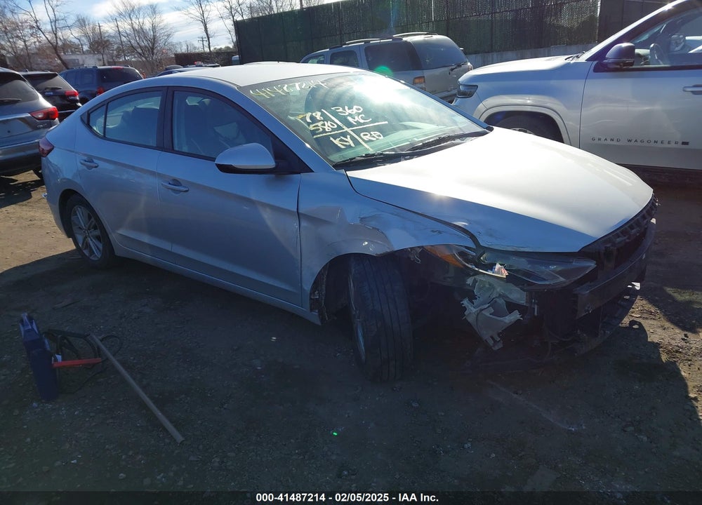 2017 HYUNDAI ELANTRA SE VIN: KMHD84LF0HU214276
