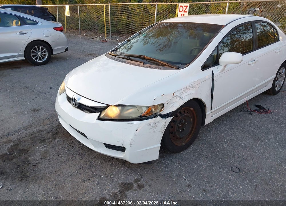 2009 HONDA CIVIC LX VIN: 2HGFA16589H361552