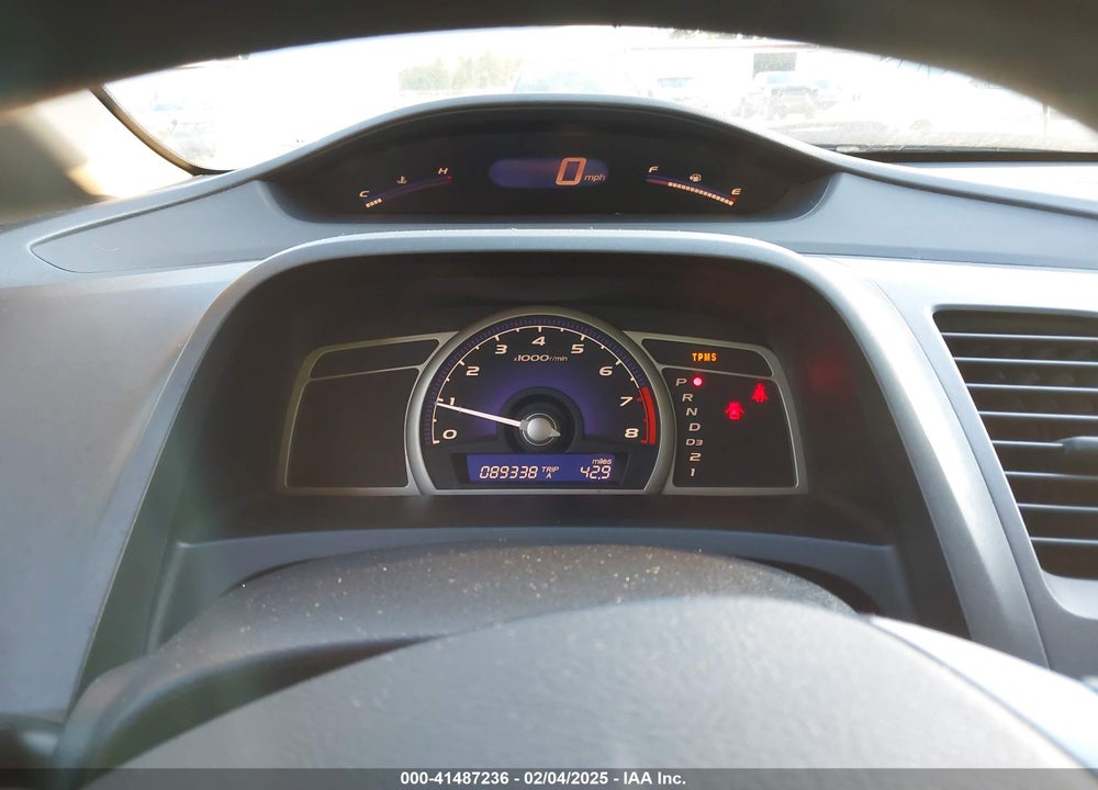 2009 HONDA CIVIC LX VIN: 2HGFA16589H361552