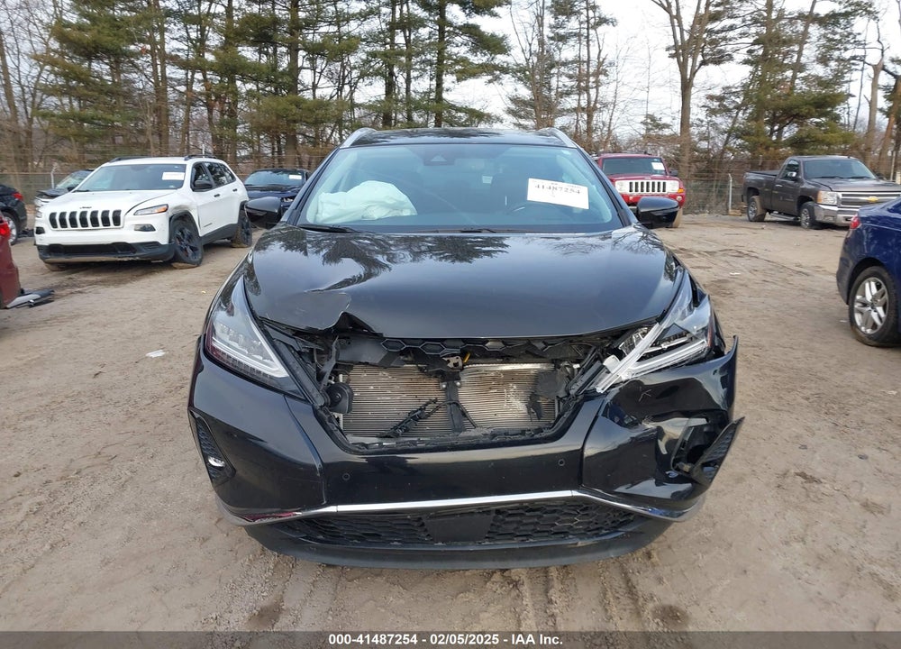 2021 NISSAN MURANO SL INTELLIGENT AWD VIN: 5N1AZ2CS7MC103466