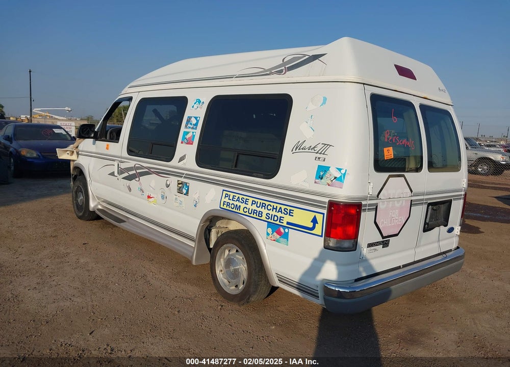 1997 FORD ECONOLINE STRIPPED CHAS STANDARD VIN: 1FDEE1468VHB58327