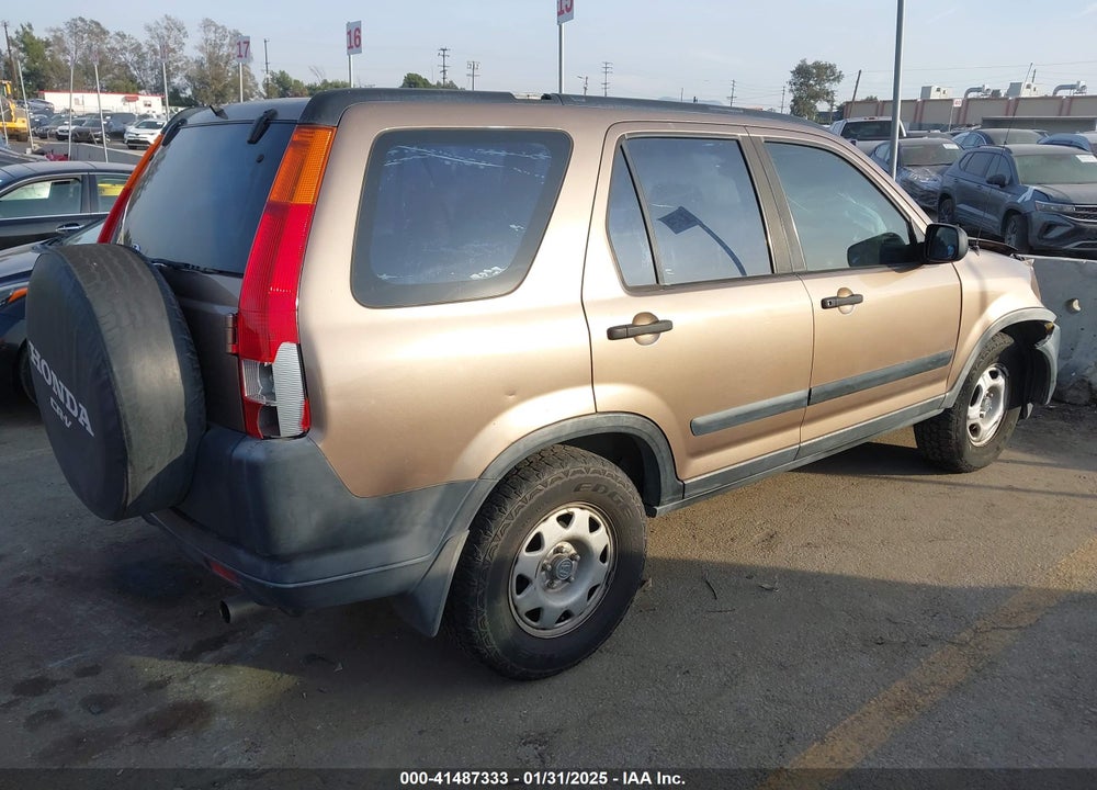 2004 HONDA CR-V LX VIN: JHLRD78524C043380