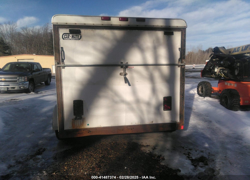 2002 CARMATE UTILITY TRAILER VIN: 5A3C712072L003758