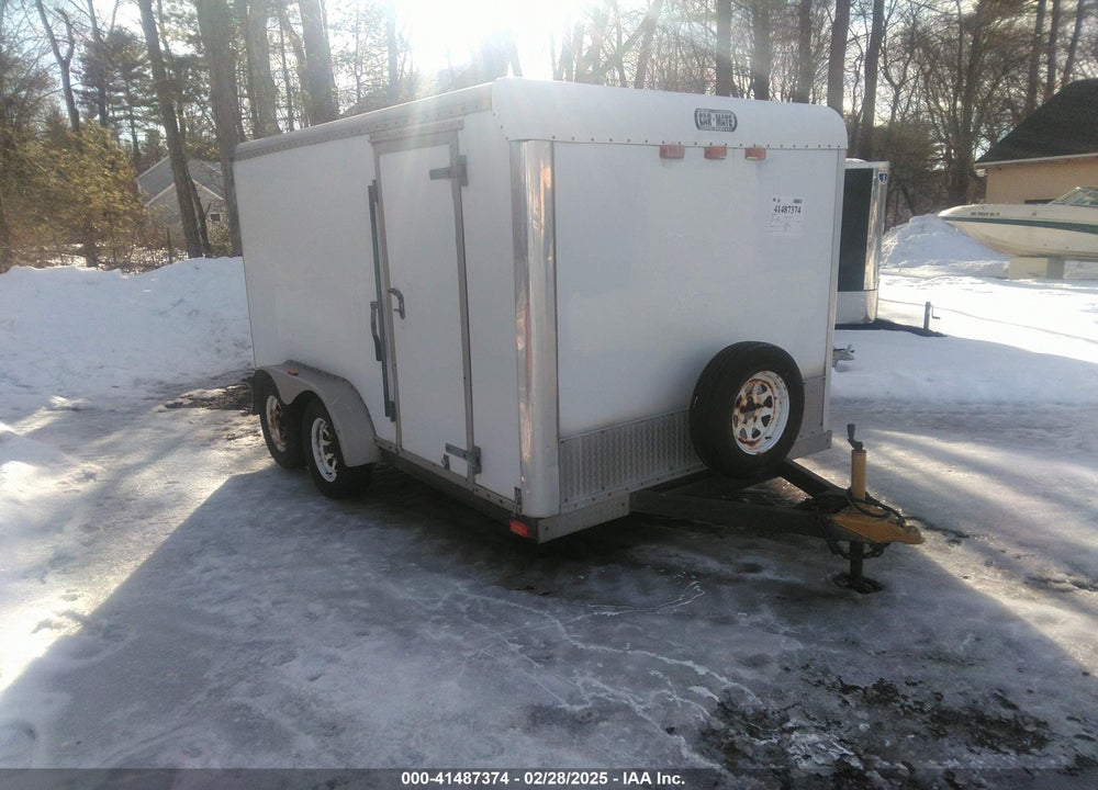 2002 CARMATE UTILITY TRAILER VIN: 5A3C712072L003758