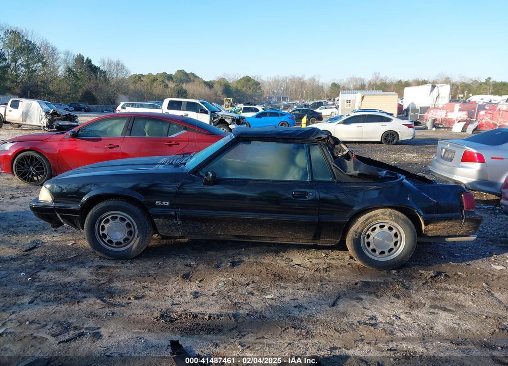 1989 FORD MUSTANG LX VIN: 1FABP44E1KF268725