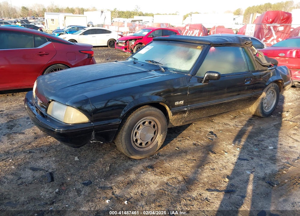 1989 FORD MUSTANG LX VIN: 1FABP44E1KF268725