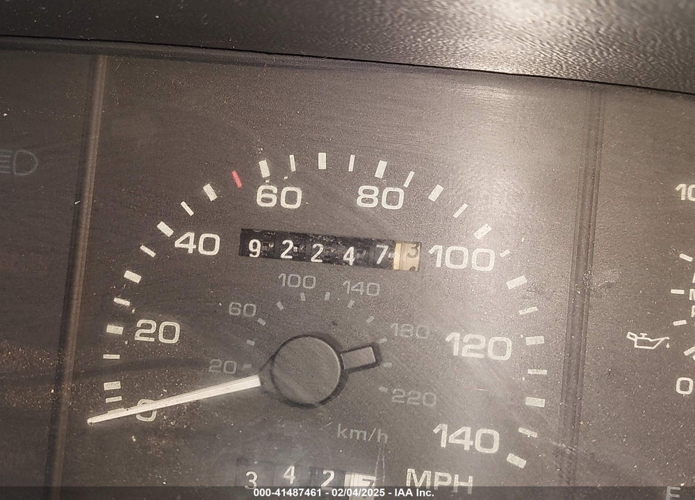 1989 FORD MUSTANG LX VIN: 1FABP44E1KF268725