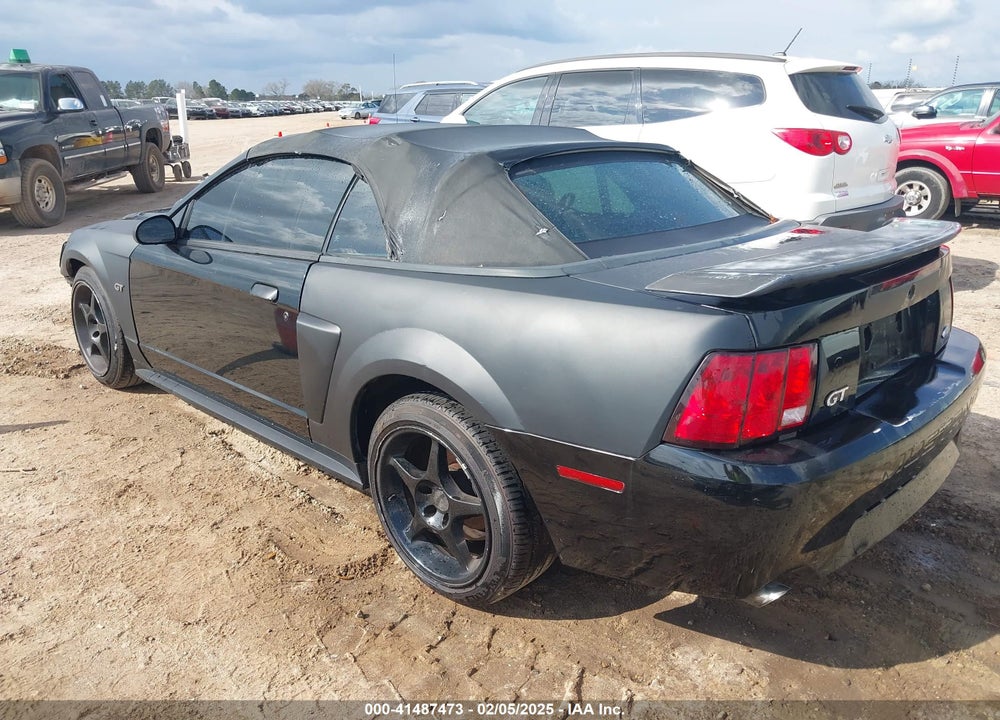 2002 FORD MUSTANG GT VIN: 1FAFP45X12F240635