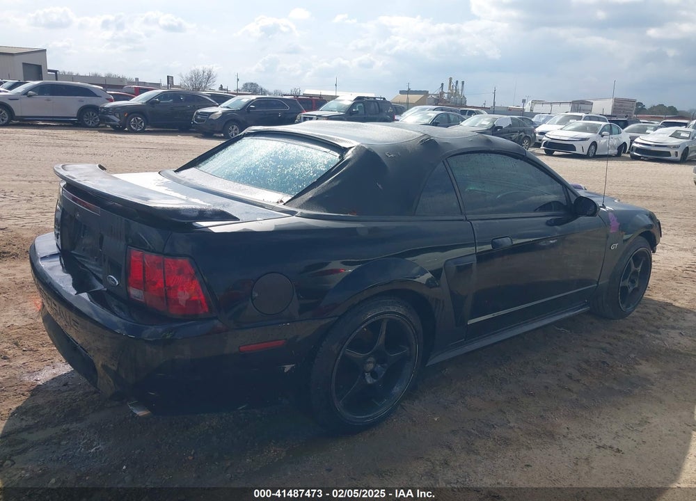 2002 FORD MUSTANG GT VIN: 1FAFP45X12F240635