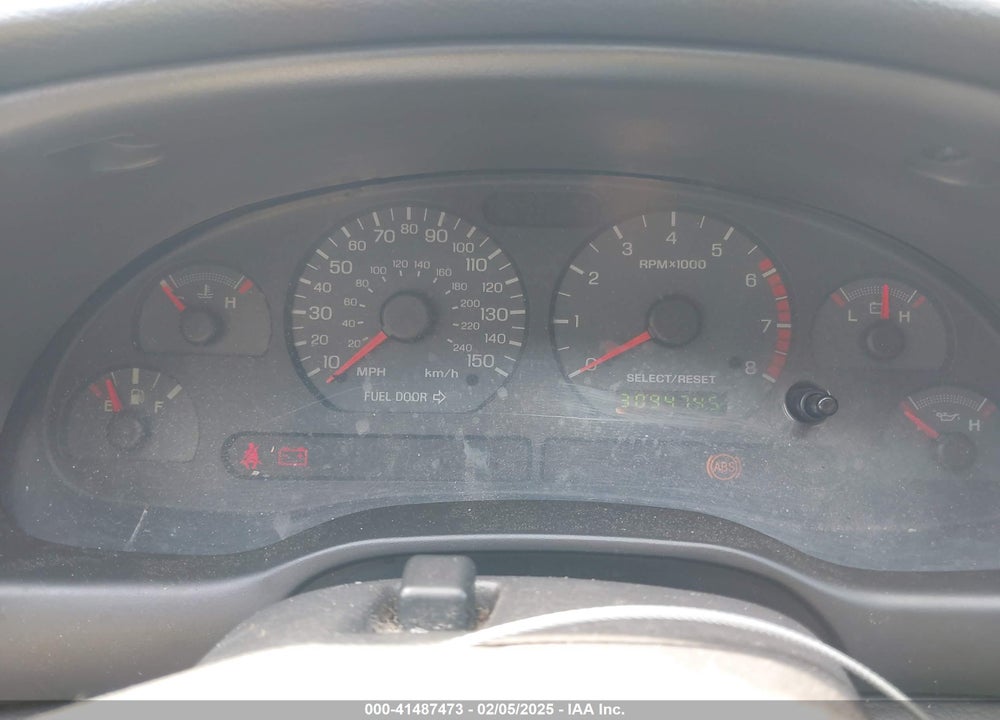 2002 FORD MUSTANG GT VIN: 1FAFP45X12F240635