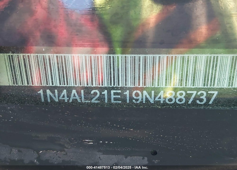 2009 NISSAN ALTIMA VIN: 1N4AL21E19N488737