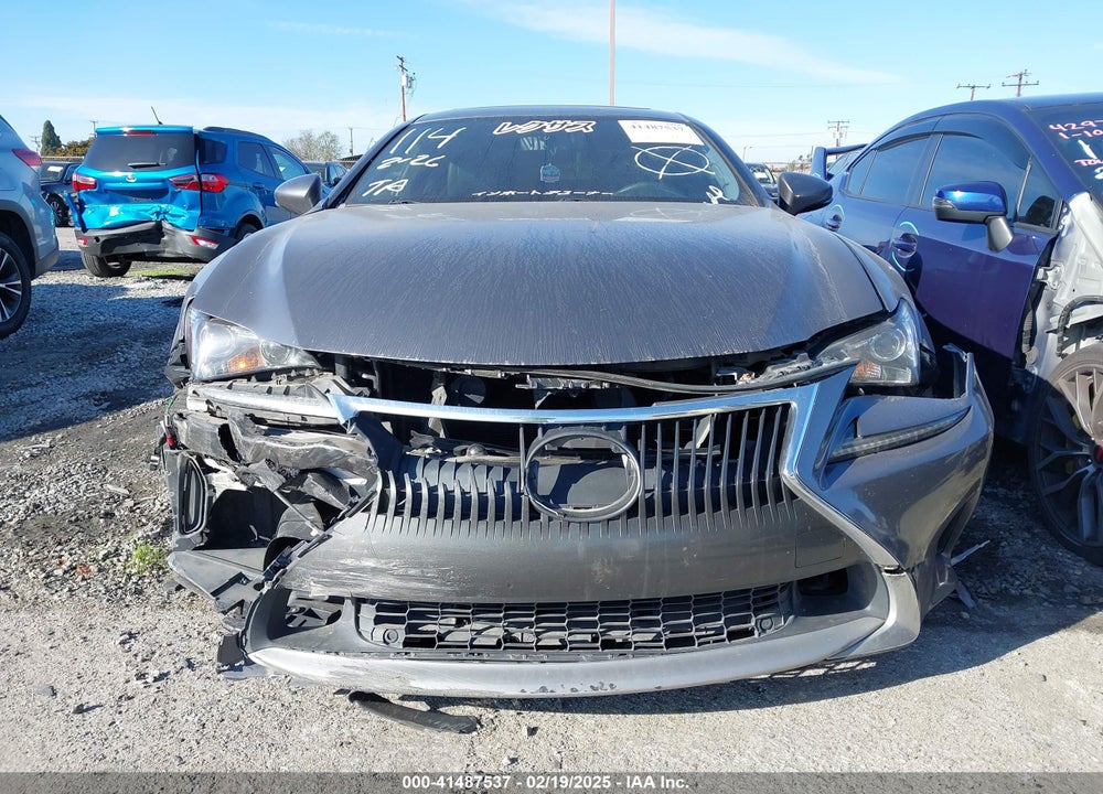 2015 LEXUS RC 350 VIN: JTHHE5BC4F5001137