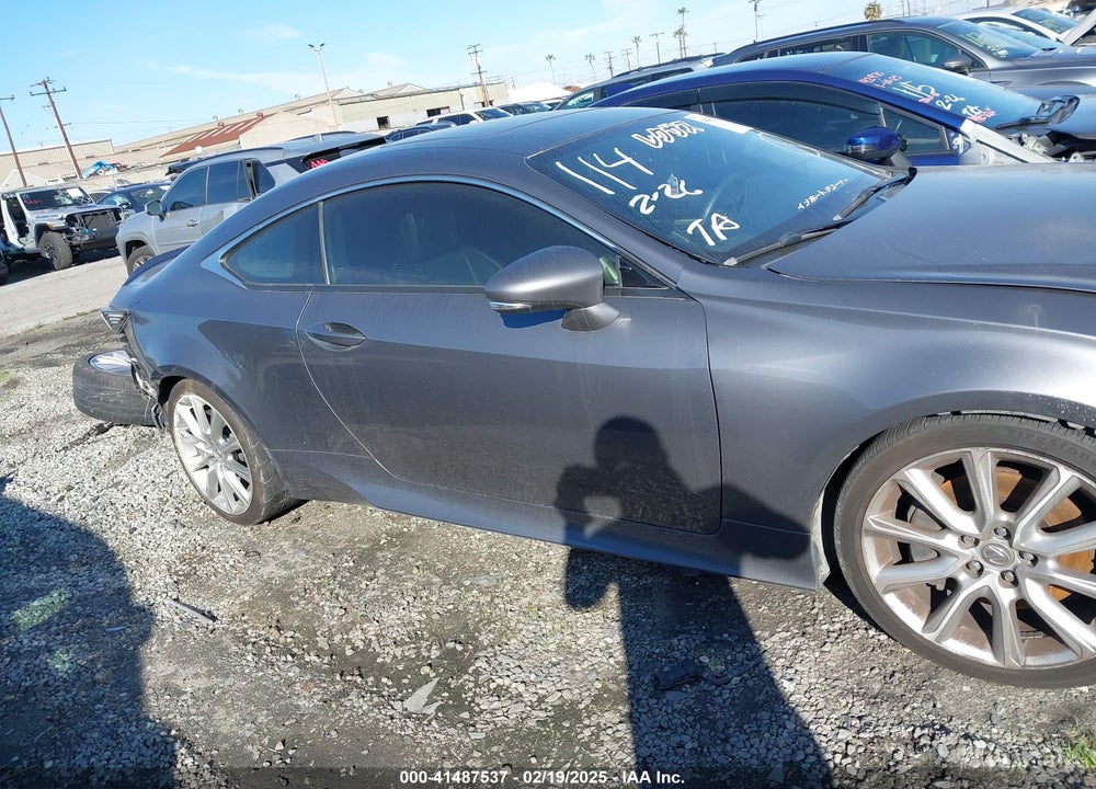 2015 LEXUS RC 350 VIN: JTHHE5BC4F5001137