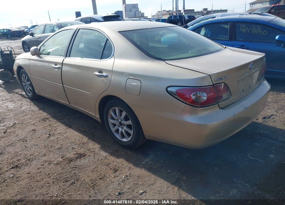 2004 LEXUS ES 330 VIN: JTHBA30G945010263