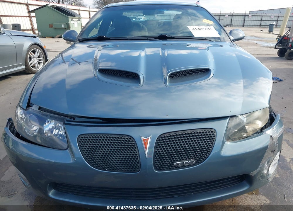 2006 PONTIAC GTO VIN: 6G2VX12UX6L561098