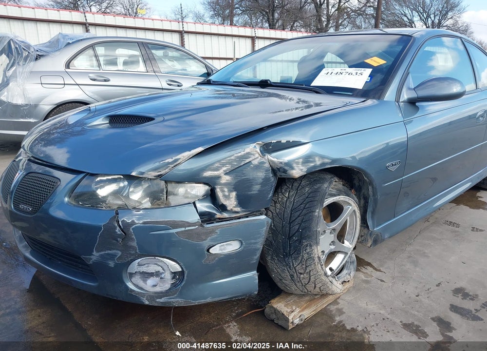 2006 PONTIAC GTO VIN: 6G2VX12UX6L561098
