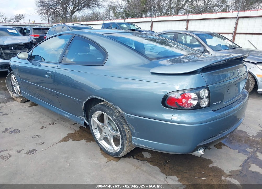 2006 PONTIAC GTO VIN: 6G2VX12UX6L561098