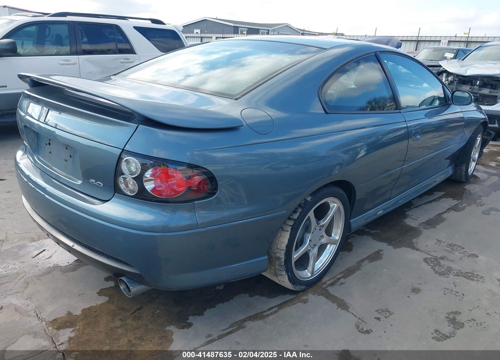 2006 PONTIAC GTO VIN: 6G2VX12UX6L561098