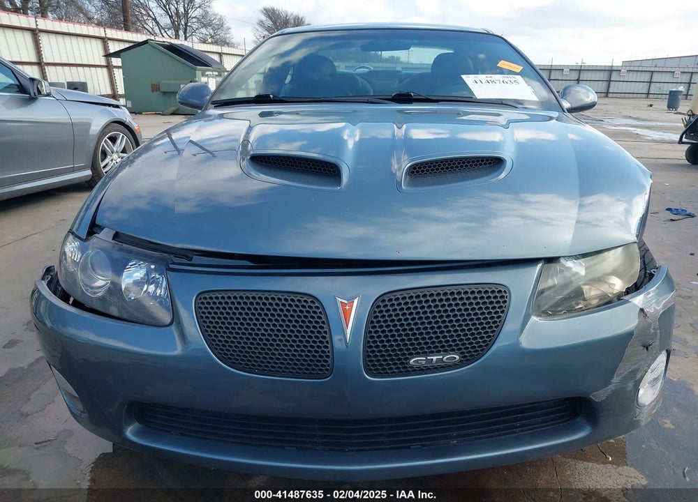 2006 PONTIAC GTO VIN: 6G2VX12UX6L561098