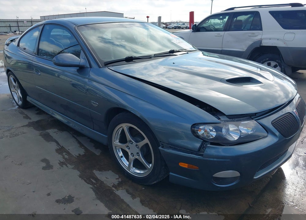 2006 PONTIAC GTO VIN: 6G2VX12UX6L561098
