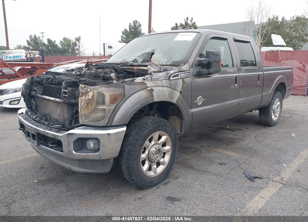 2012 FORD F-250 LARIAT VIN: 1FT7W2BT0CEA57564