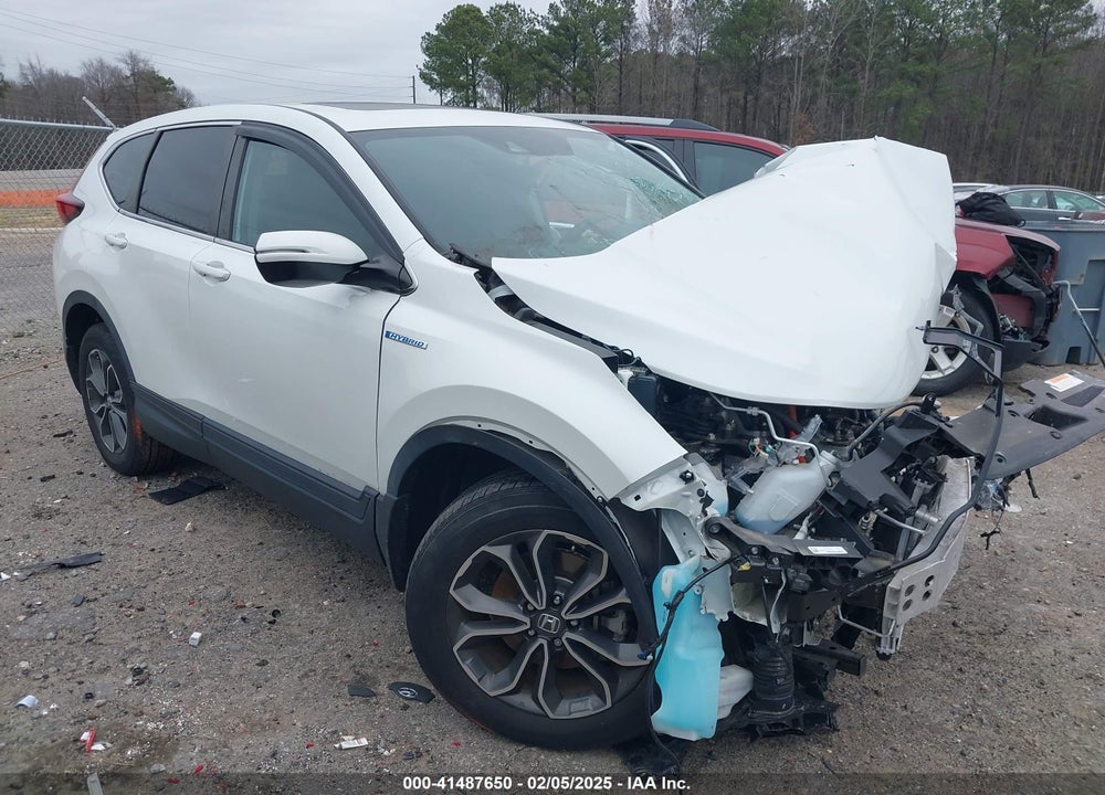 2021 HONDA CR-V HYBRID EX VIN: 7FART6H57ME030853