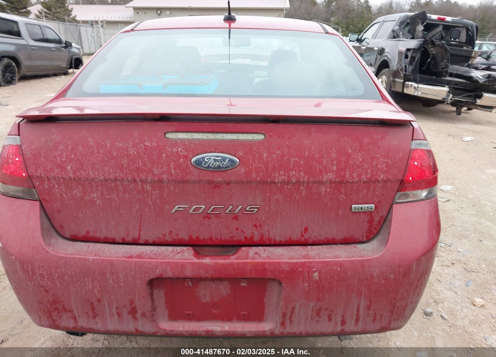 2011 FORD FOCUS SES VIN: 1FAHP3GN8BW113458