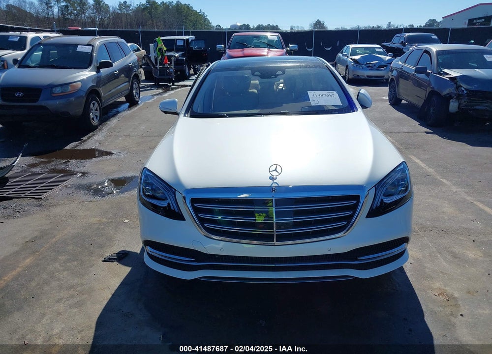 2019 MERCEDES-BENZ S 560 VIN: WDDUG8DBXKA490120