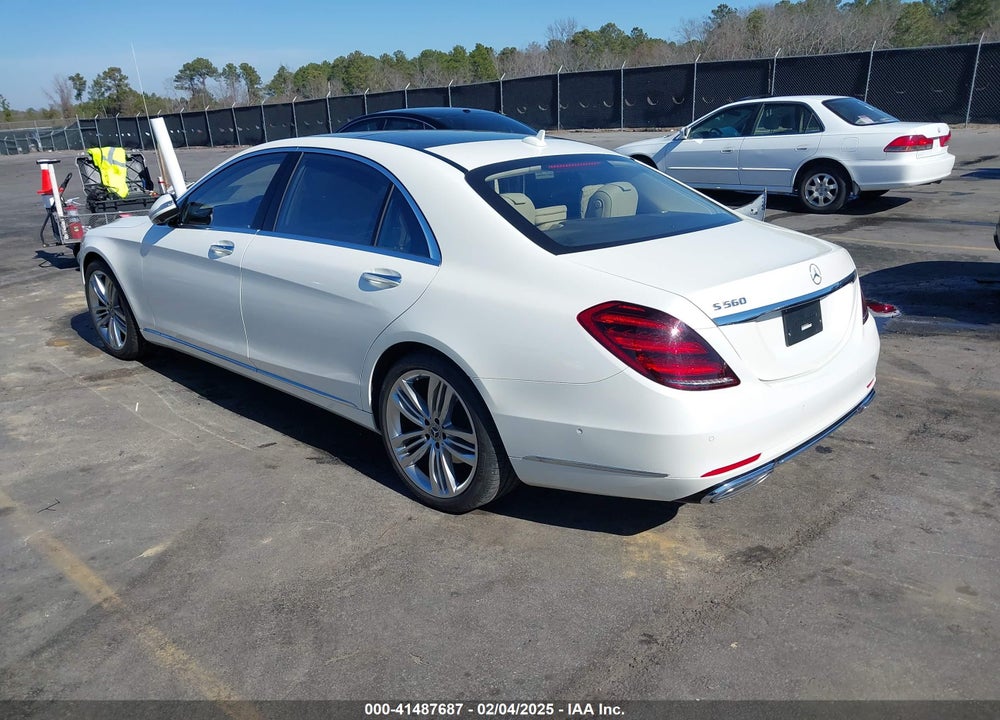 2019 MERCEDES-BENZ S 560 VIN: WDDUG8DBXKA490120