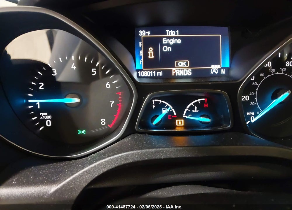 2017 FORD ESCAPE TITANIUM VIN: 1FMCU9J97HUD16479