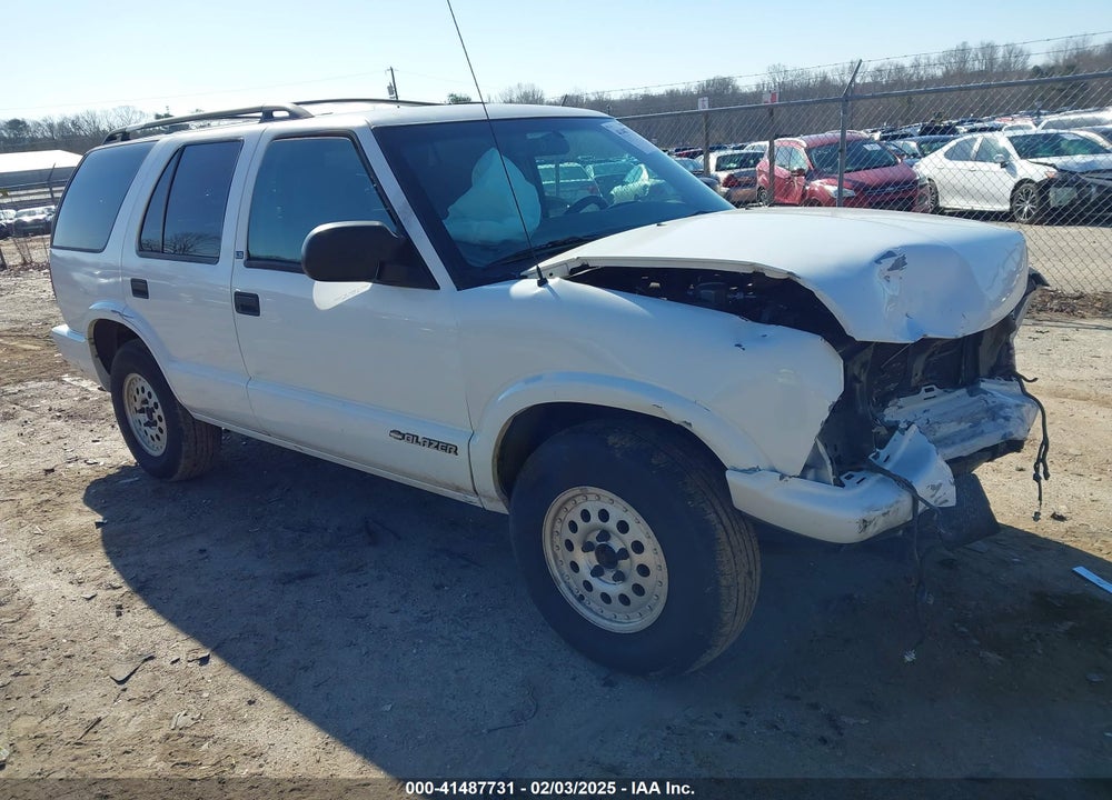 2001 CHEVROLET BLAZER LS VIN: 1GNDT13W91K248212