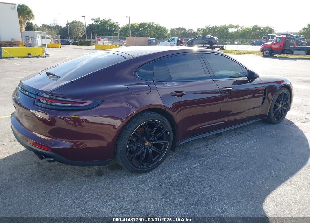 2018 PORSCHE PANAMERA VIN: WP0AB2A77JL136034