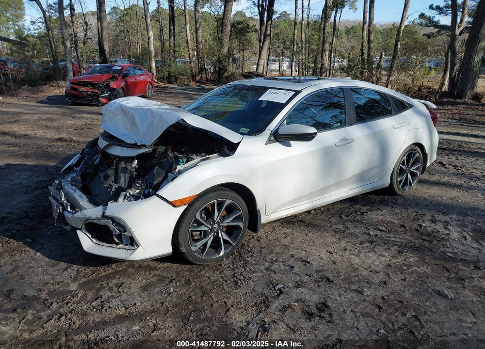 2019 HONDA CIVIC SI VIN: 2HGFC1E54KH702205