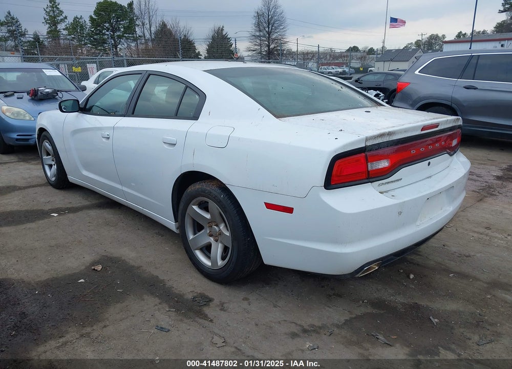2013 DODGE CHARGER VIN: 2C3CDXAT8DH555397