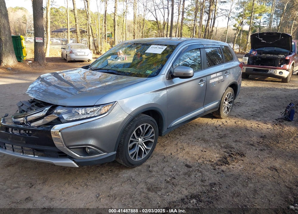 2016 MITSUBISHI OUTLANDER VIN: JA4AD3A39GZ020587