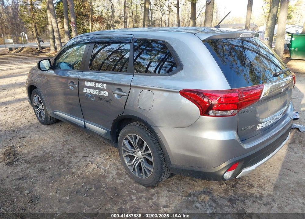 2016 MITSUBISHI OUTLANDER VIN: JA4AD3A39GZ020587