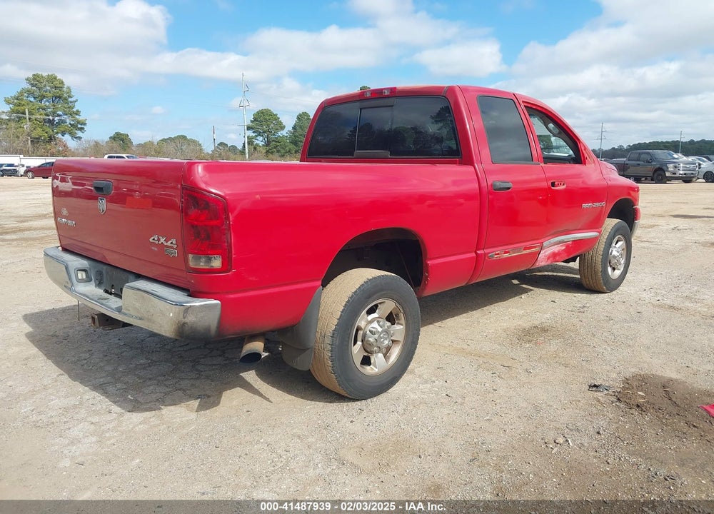 2005 DODGE RAM 2500 SLT/LARAMIE VIN: 3D7KS28C35G785006