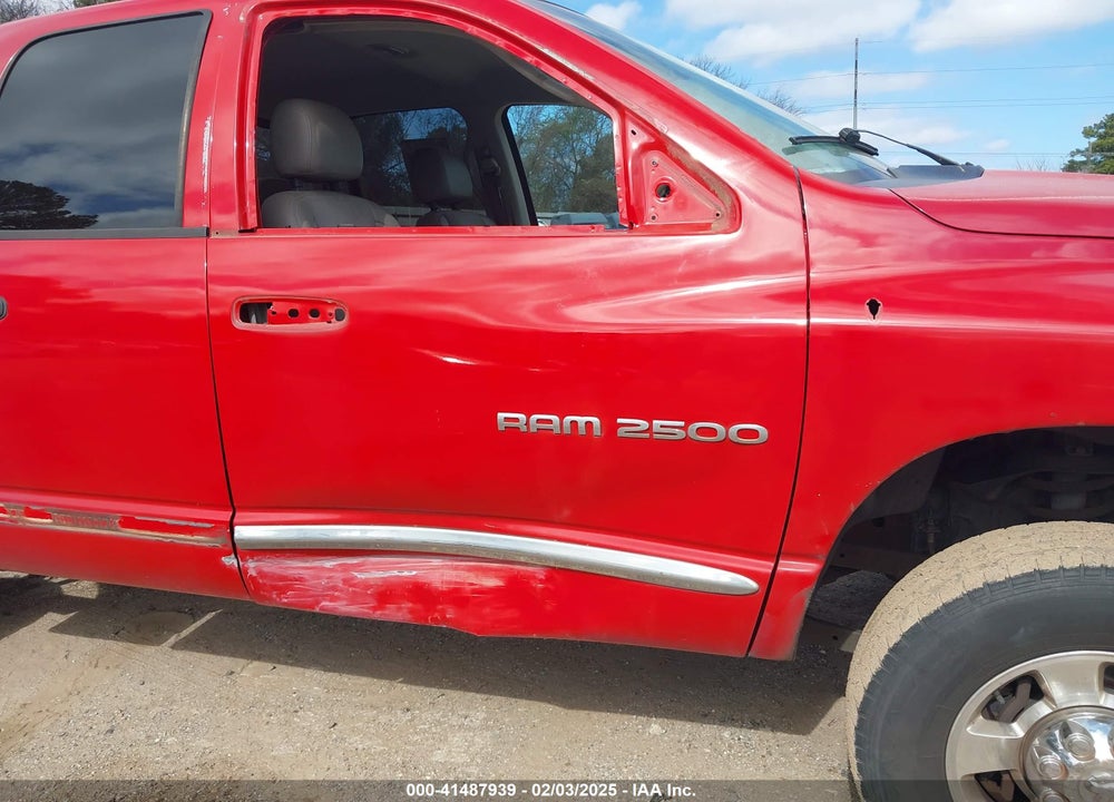 2005 DODGE RAM 2500 SLT/LARAMIE VIN: 3D7KS28C35G785006