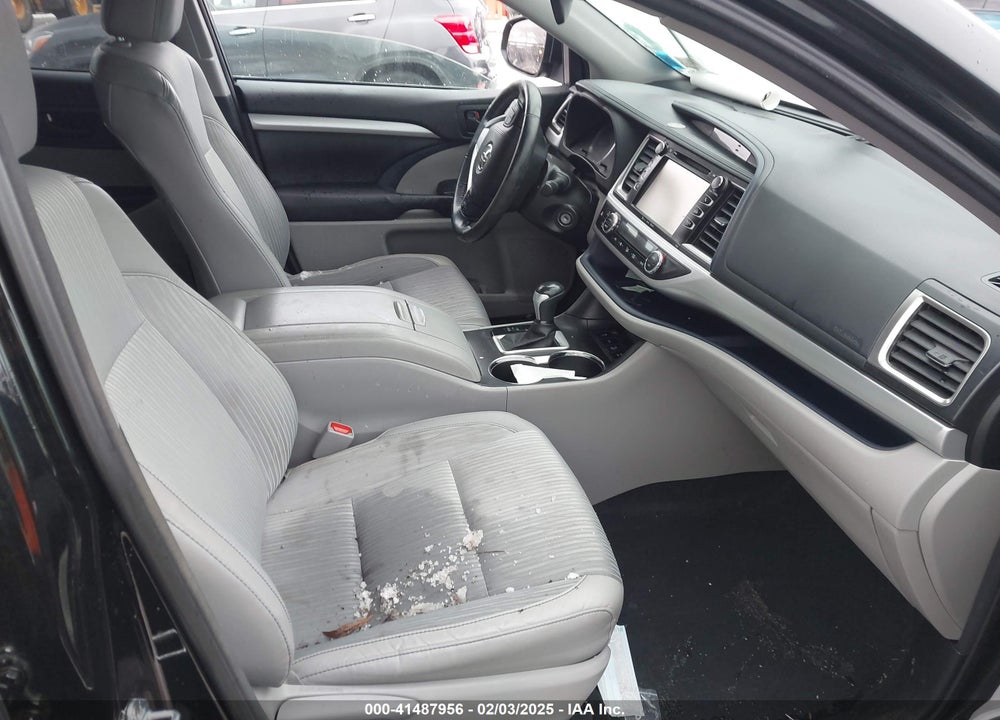 2017 TOYOTA HIGHLANDER LE PLUS VIN: 5TDBZRFH0HS414307