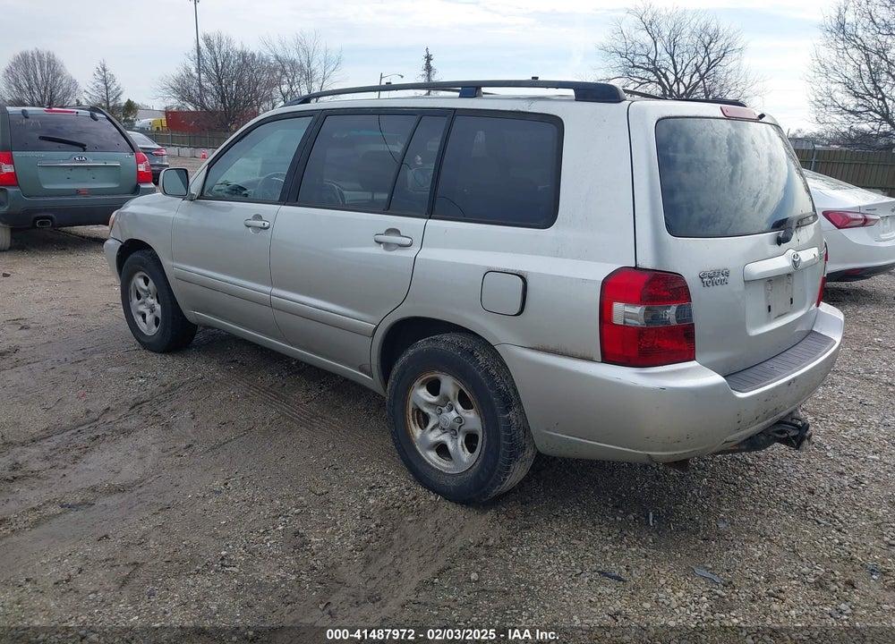 2007 TOYOTA HIGHLANDER VIN: JTEGD21A870161949