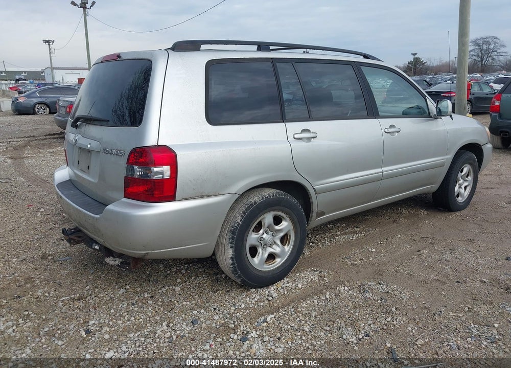 2007 TOYOTA HIGHLANDER VIN: JTEGD21A870161949