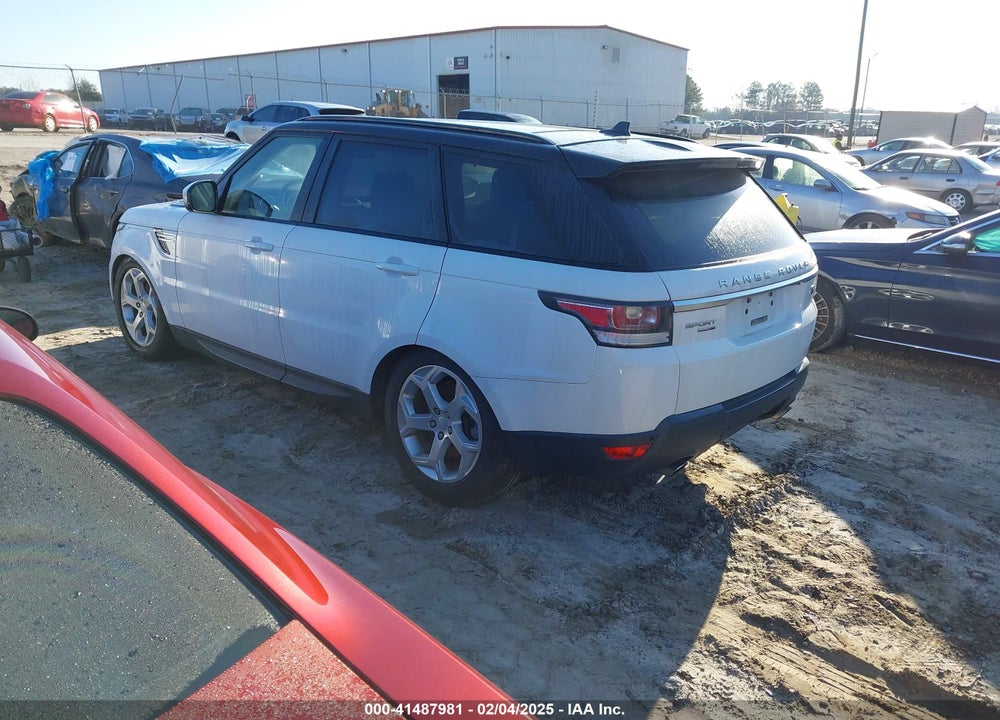 2016 LAND ROVER RANGE ROVER SPORT 3.0L V6 SUPERCHARGED HSE VIN: SALWR2PF6GA593334