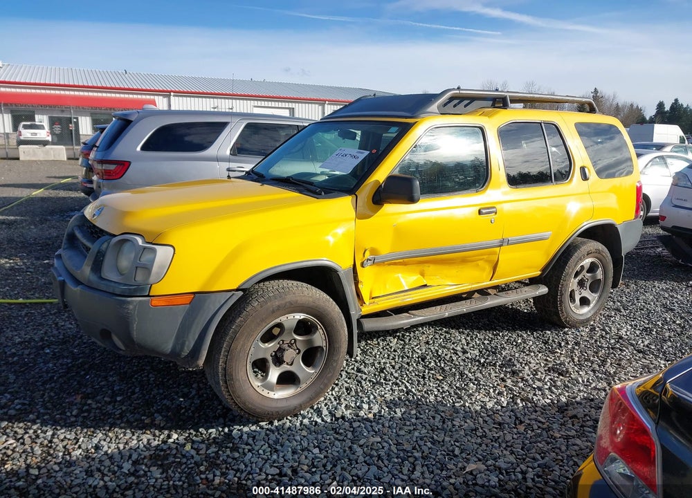 2002 NISSAN XTERRA SE S/C VIN: 5N1MD28Y52C557043