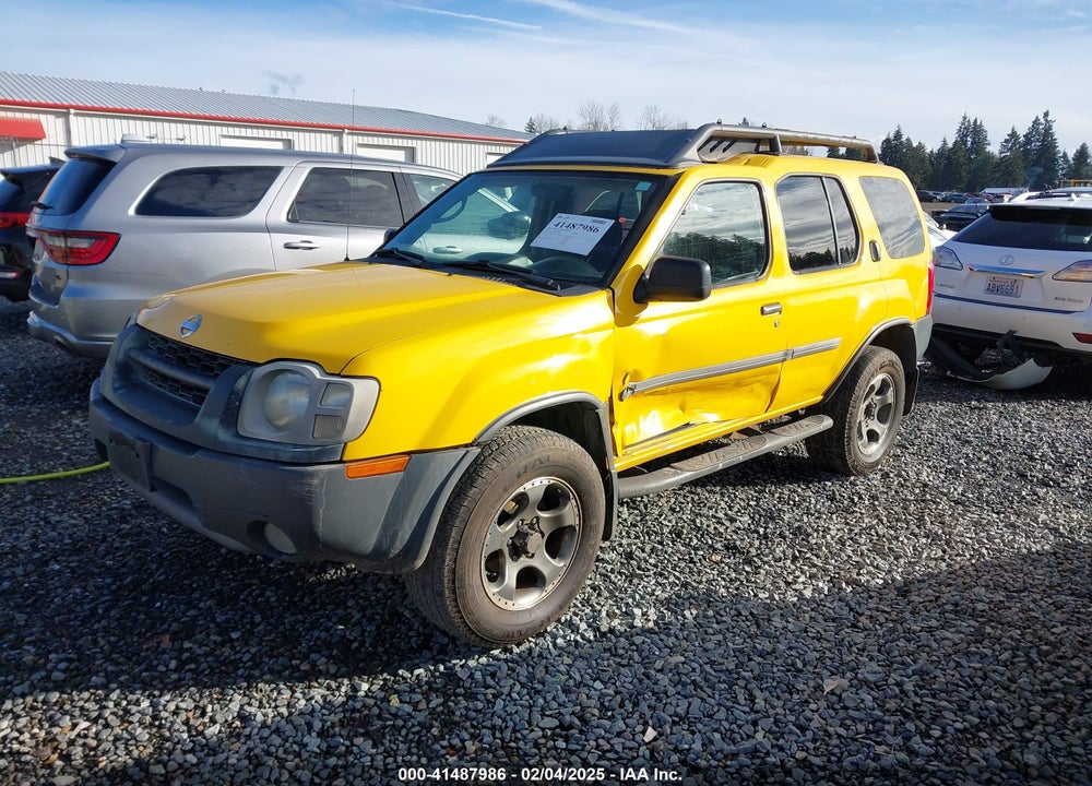 2002 NISSAN XTERRA SE S/C VIN: 5N1MD28Y52C557043